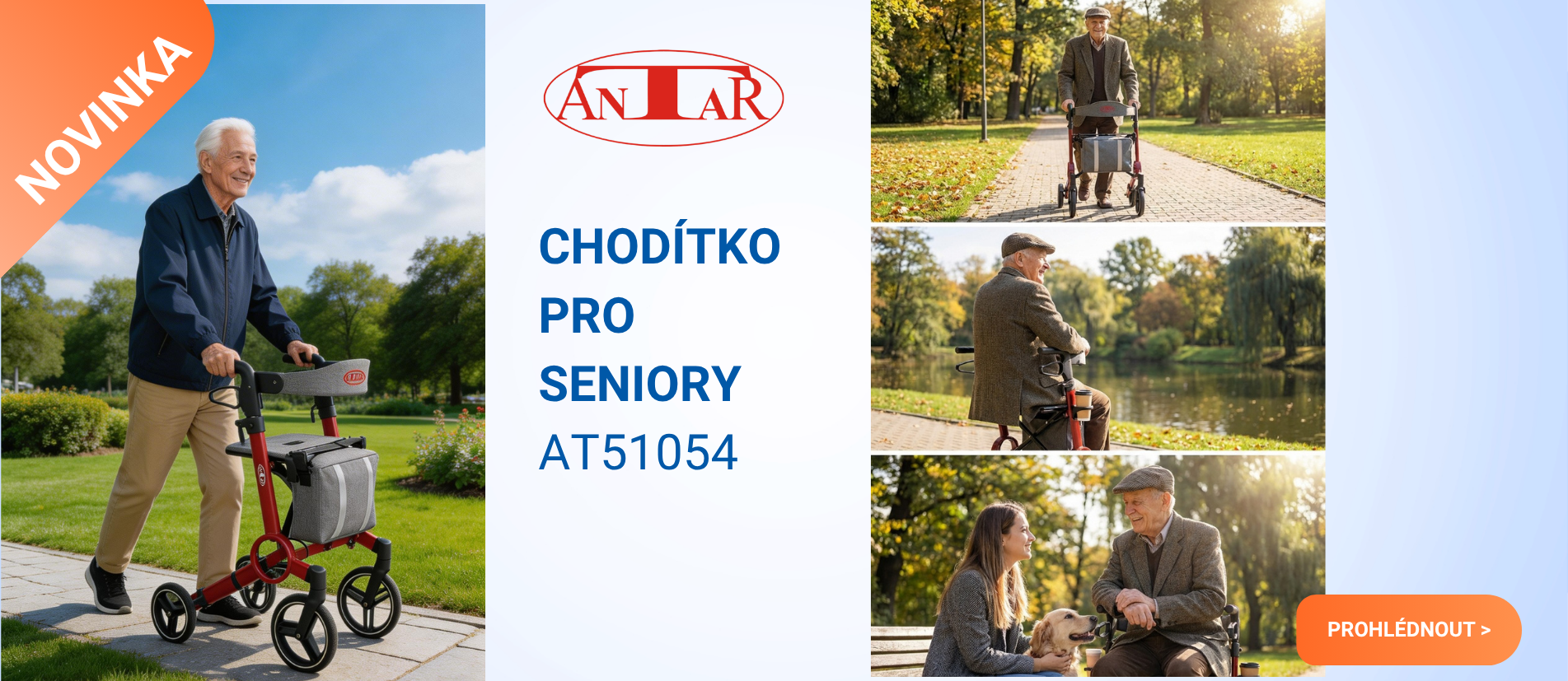 Chodítko pro seniory AT51054